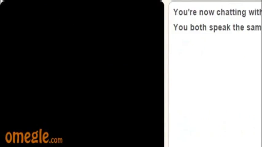 Brazilian takes a boob out for me on ome.tv