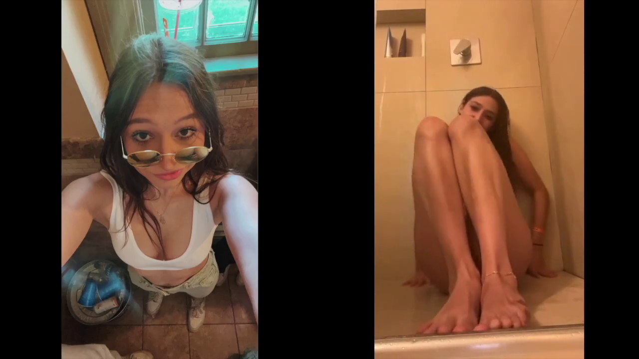 Brazilian teen shows her boobs and masturbates with me on ome.tv