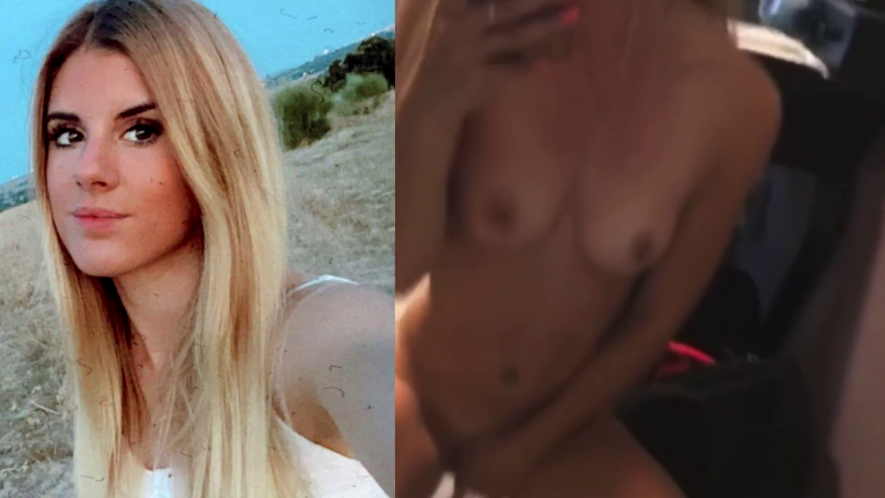 Omegle Blondie got creative in pleasing herself