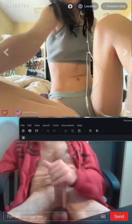 Omegle Girl Lets Me Bust A Nut To Her Sexy Soles.