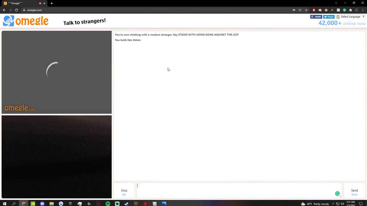 Omegle Teen Shows Off Her Head Game